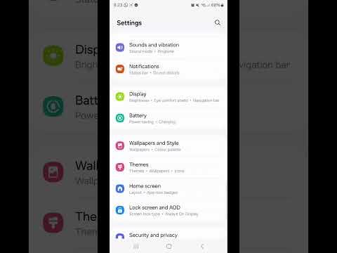 How To Change The Screen Timeout On Android 14 With One UI 6.1!!