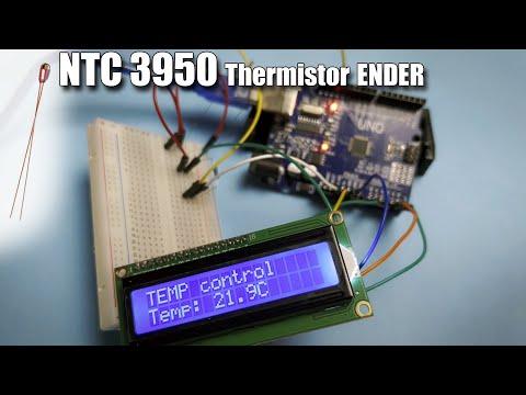How To Connect Thermistor NTC 3950 To Arduino ?
