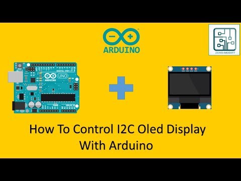 How To Control  I2C Oled Display With Arduino