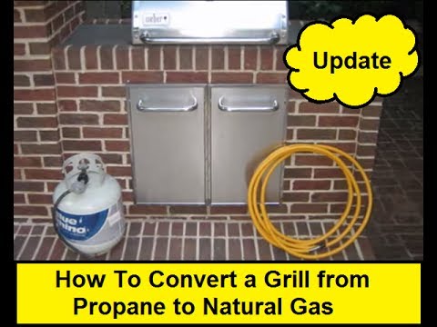 How To Convert a Grill from Propane to Natural Gas (Update)