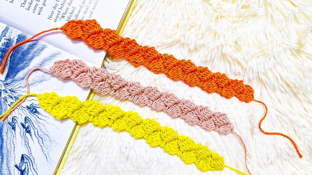 How To Crochet A Easy Cluster Bookmark in Just 10 Minutes.jpg