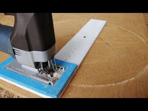 How To Cut Perfect circle Jig By Jigsaw Machine || Jigsaw Trick/Hack