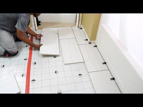 How To Install QuicTile &quot;EASY DIY Porcelain Tiles&quot; | DIY CREATORS
