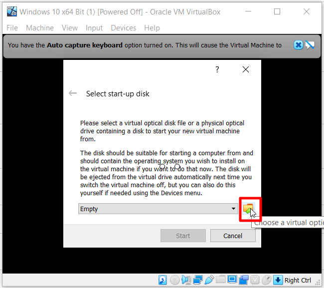 How To Install Windows 10 On Oracle VM VirtualBox - Choose Windows 10 ISO.PNG