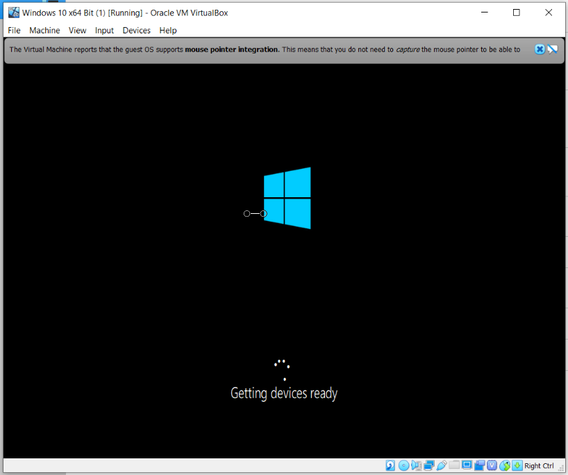 How To Install Windows 10 On Oracle VM VirtualBox - Getting devices ready.PNG
