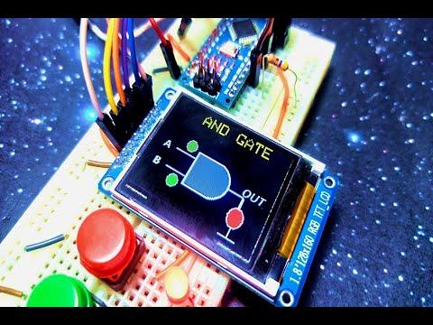 How To Logic Gates Work! Arduino Beginners Project! Free Code!