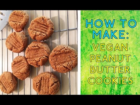 How To Make: Vegan Peanut Butter Cookies