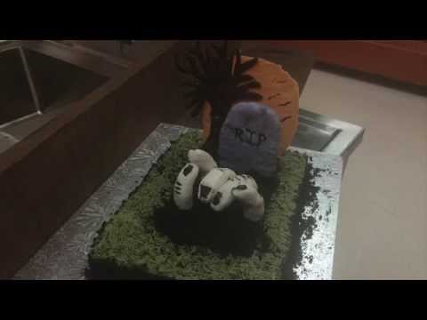 How To Make A: Graveyard Cake