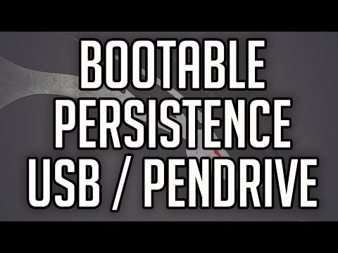 How To Make A Bootable Kali Linux USB With Persistence