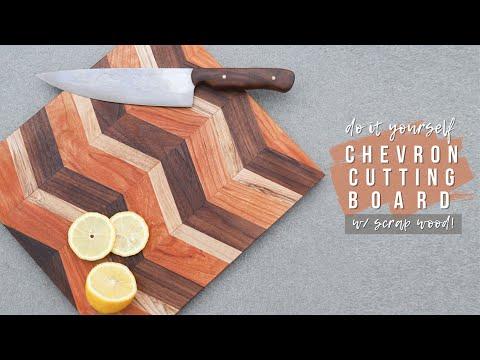 How To Make A Cutting Board (With Scrap Wood)!
