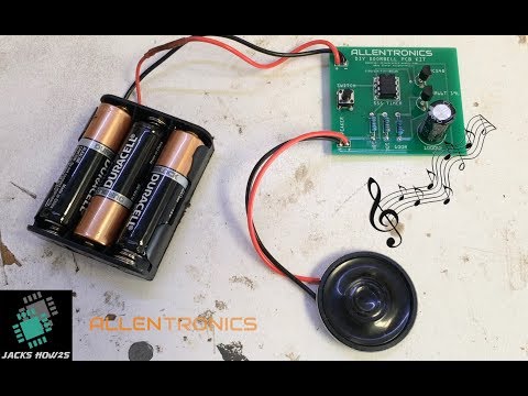 How To Make A DIY Doorbell With UM66T + 555 Timer IC