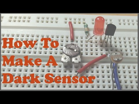 How To Make A Dark Sensor - DDelectroTech.com