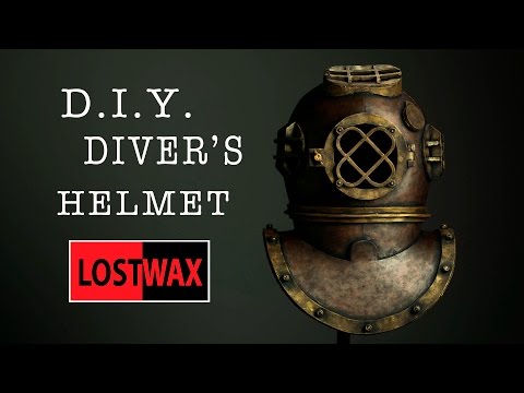 How To Make A Foam Deep Sea Diver's Helmet. DIY Halloween Costume