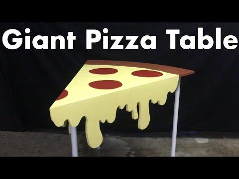 How To Make A Giant Pizza Table