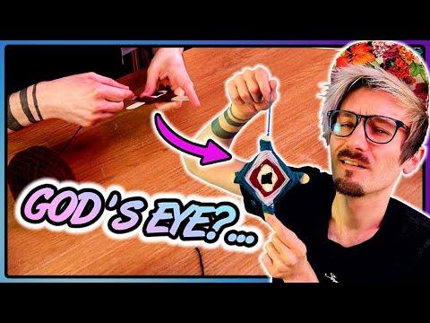 How To Make A God's Eye/Ojo De Dios | Cheap Yarn Craft Ideas