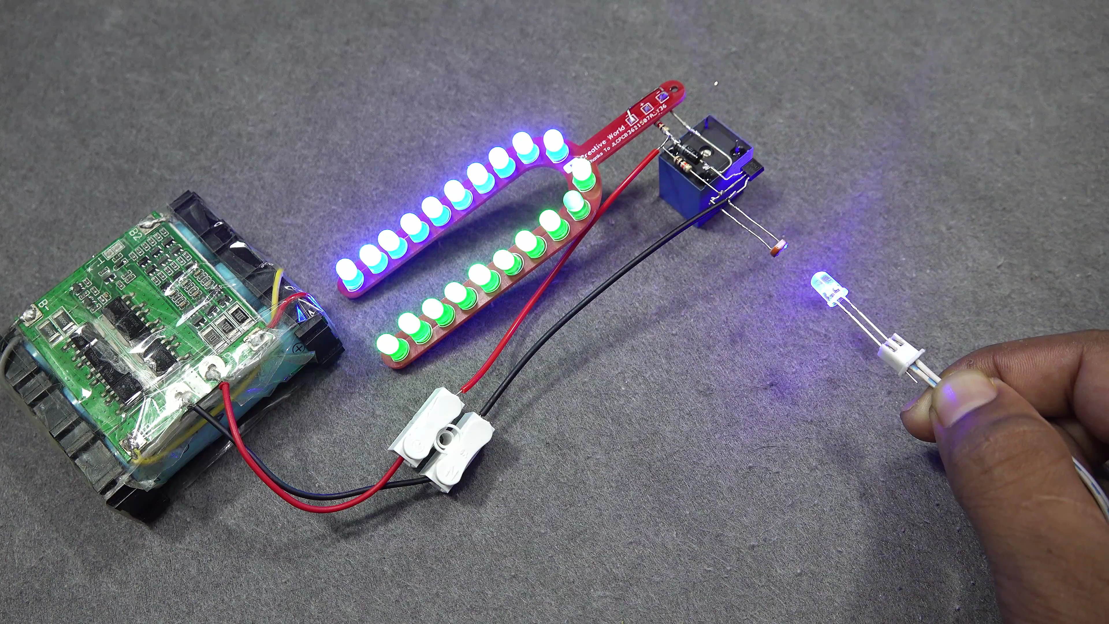 How To Make A LED Flasher Circuit With Relay And LDR.mp4_000164030.png