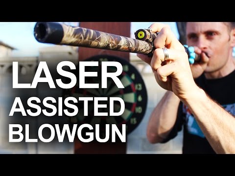 How To Make A Laser Assissted Blowgun