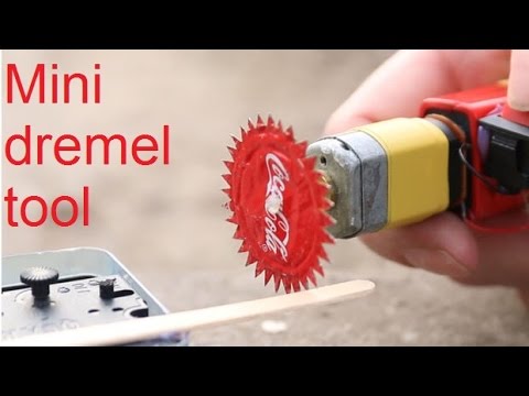 How To Make A Mini Dremel Tool - Hacks For Real Life