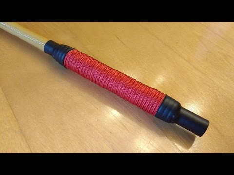 How To Make A Paracord Fishing Rod Grip