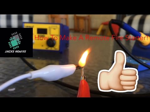 How To Make A Remote Fire Starter!