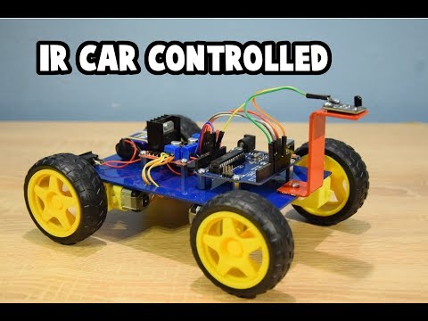 How To Make A Simple CAR Arduino iR Controlled Step by Step