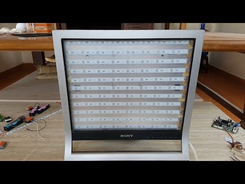 How To Make A Super Bright LED Light Panel - Simple Version