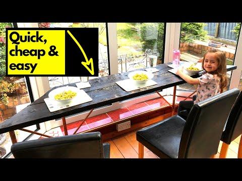 How To Make A Table (Quick, Cheap &amp;amp; Easy)