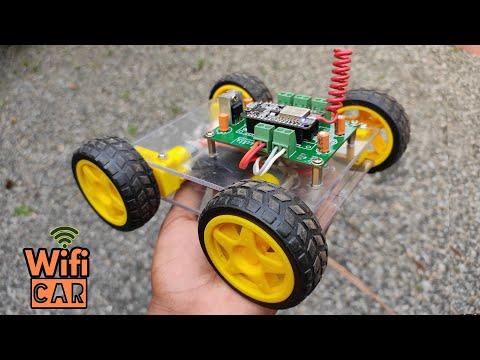 How To Make A WIFI Controlled Car | PCBWay