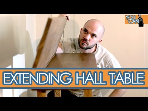 How To Make An Extendable Side Table | You Can