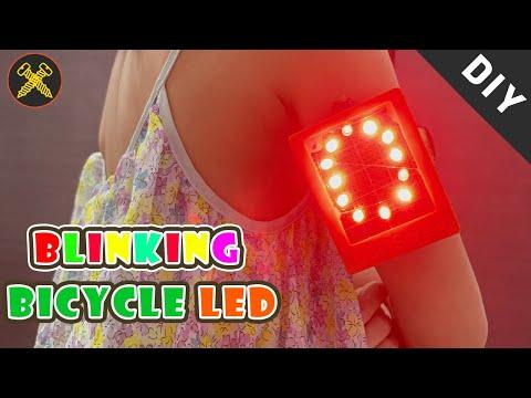 How To Make Blinking Bicycle LED Light Using NE555