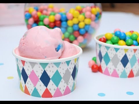 How To Make Bubblegum Ice Cream | Easy No Churn Recipe