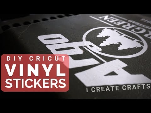 How To Make Custom Stickers, Decals &amp;amp; Signs with a Cricut Machine &amp;amp; Vinyl | www.ICreateCrafts.com