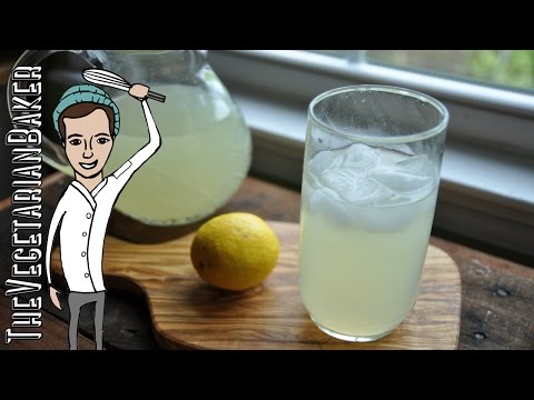 How To Make Fresh Lemonade | Perfect Summer Recipe | TheVegetarianBaker