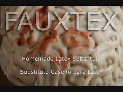 How To Make Homemade &amp;quot;Latex&amp;quot;. Como Fazer Latex Caseiro.