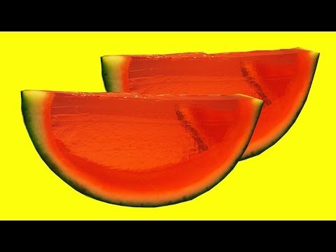 How To Make Jello Gummy Watermelon