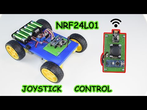 How To Make Joystick Control Arduino Car and NRF24L01 Step by Step