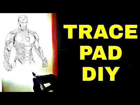 How To Make LED Trace Pad For Drawing | DIY