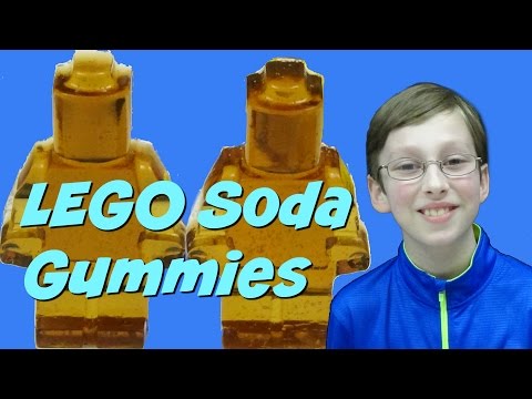 How To Make LEGO Gummy Candy With Coke &amp;amp; Orange Crush Soda  | CollinTV