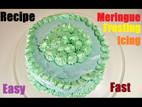 How To Make Meringue Frosting Icing