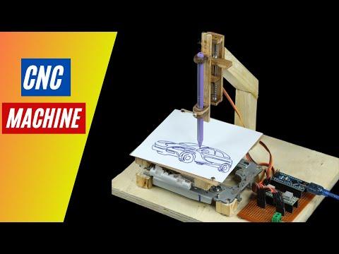 How To Make Mini CNC Machine at Home