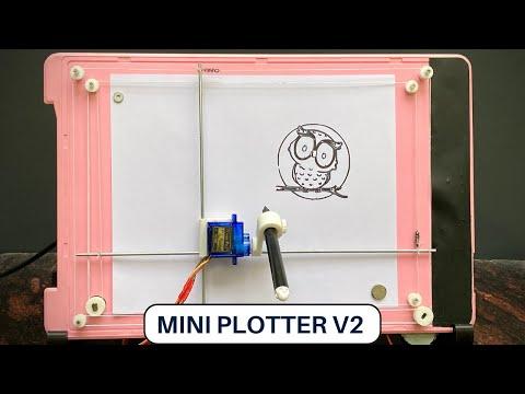 How To Make Mini Plotter V2