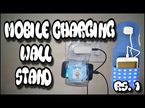 How To Make Mobile Phone Wall Charging Holder