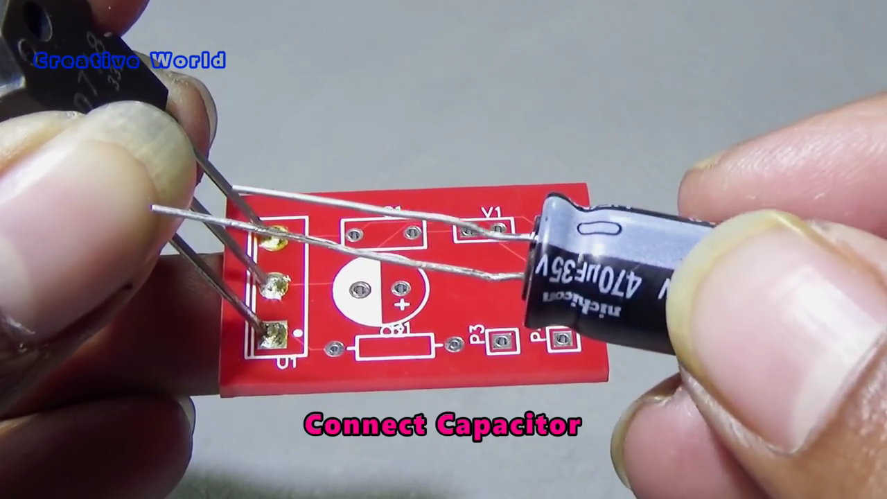 How To Make One Transistor Made 12v Mini Amplifier __ JLCPCB.mp4_000104804.png