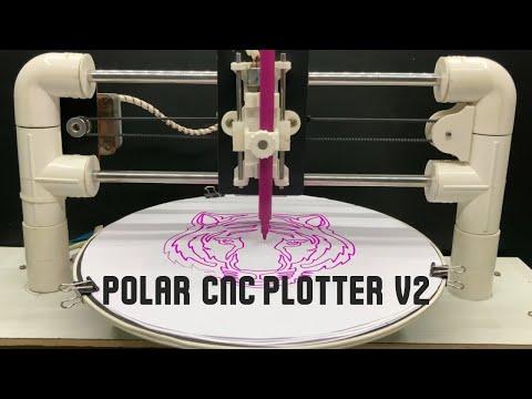 How To Make Polar CNC Plotter V2