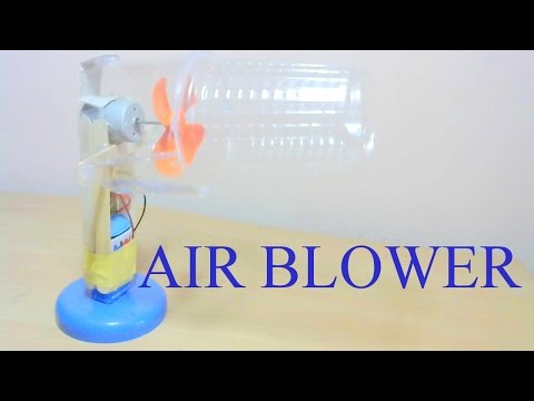 How To Make Powerful Air Blower using Scratch