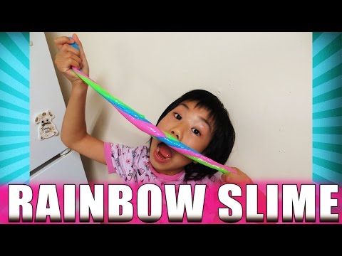 How To Make Rainbow Slime