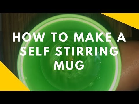 How To Make Self Stirring Mug In Simple Way | Harman Hack World