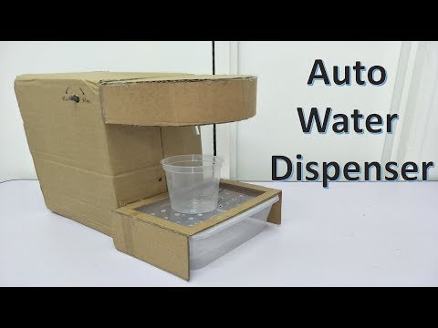 How To Make Simple And Low Cost Auto Water Dispenser