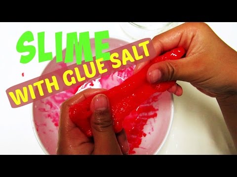 How To Make Slime With Salt