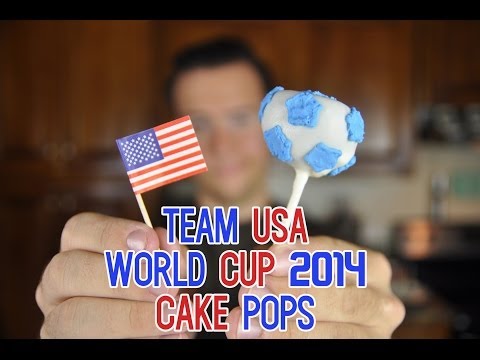 How To Make Soccer Ball Cake Pops - FIFA World Cup 2014